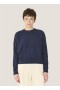 Almost Grown Fleece Sweatshirt Navy | Women’s YMC