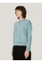 Almost Grown Loopback Cotton Sweatshirt Blue | Women’s YMC