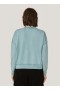 Almost Grown Loopback Cotton Sweatshirt Blue | Women’s YMC