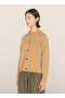 Atomic Wool Cardigan Sand | Women’s YMC