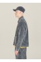 Bay City Evo Dyed Cord Bomber Jacket Blue | Men’s YMC