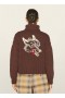 Bluto Wolf Knit Jumper Brown | Women’s YMC