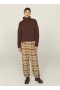 Bluto Wolf Knit Jumper Brown | Women’s YMC