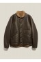 Brainticket Mk1 Leather Jacket Brown | Men’s YMC