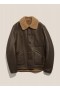 Brainticket Mk2 Leather Jacket Brown | Men’s YMC