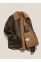 Brainticket Mk2 Leather Jacket Brown | Men’s YMC