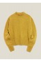 Bryter Knit Jumper Yellow Marl | Women’s YMC