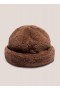 Cableami Boa Fleece Hat Brown | Men’s YMC