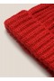 Cableami Mohair Beanie Hat Red | Men’s YMC