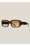 Caitlin Biodegradable Sunglasses Dark Tortoise Gold Fade | Men’s YMC