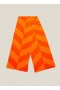 Chevron Wool Scarf Orange Marl | Men’s YMC