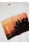 Dave Swindells X YMC Ibiza ’89 Sunset Print T-shirt White | Men’s YMC