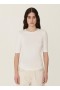 Earth Charlotte Short-Sleeved T-Shirt White | Women’s YMC