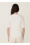 Earth Charlotte Short-Sleeved T-Shirt White | Women’s YMC