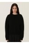 Earth Jets Crew Neck Knit Black | Women’s YMC
