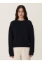 Earth Jets Crew Neck Knit Navy | Women’s YMC