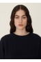 Earth Jets Crew Neck Knit Navy | Women’s YMC