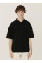 Earth Polo T-Shirt Black | Men’s YMC