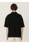 Earth Polo T-Shirt Black | Men’s YMC