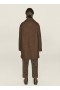 Eno Melton Wool Coat Brown | Women’s YMC