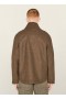 Erkin Melton Wool Duffle Jacket Brown | Men’s YMC