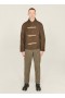 Erkin Melton Wool Duffle Jacket Brown | Men’s YMC