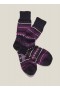 Fair Isle Wool Sock Navy | Men’s YMC