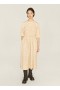 Garden Needlecord Dress Ecru Multi | Women’s YMC