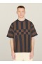 Hacienda T-Shirt Navy Brown | Men’s YMC