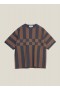 Hacienda T-Shirt Navy Brown | Women’s YMC
