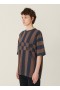 Hacienda T-Shirt Navy Brown | Women’s YMC