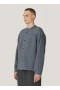 Hawkeye Brushed Overshirt Blue | Men’s YMC