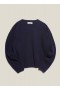 Jets Crew Neck Jumper Navy | Women’s YMC