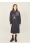 Judy Poplin Dress Navy | Women’s YMC