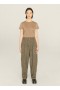 Keaton Flannel Trouser Brown | Women’s YMC