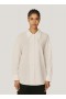 Lena Doublecloth Cotton Shirt White | Women’s YMC