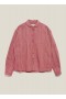 Marianne Brushed Stripe Shirt Red Multi | Women’s YMC