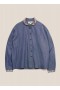 Marianne Embroidered Denim Shirt Indigo | Women’s YMC
