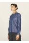 Marianne Embroidered Denim Shirt Indigo | Women’s YMC