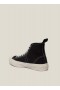 Men’s Vulcanised High Top Sneakers Black | Men’s YMC