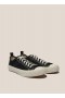 Men’s Vulcanised Low Top Sneakers Black | Men’s YMC