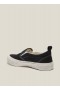 Men’s Vulcanised Slip On Sneakers Black | Men’s YMC