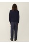 Military Cotton Linen Trouser Navy | Men’s YMC
