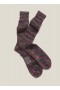 Mohair Wool Sock Red Multi | Men’s YMC