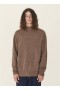 Montand Mock Neck Jumper Brown | Men’s YMC