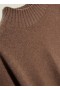 Montand Mock Neck Jumper Brown | Men’s YMC