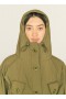 Pala Ripstop Poncho Olive | Women’s YMC