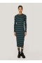 Raindrops Cotton Stripe Dress Multi | Women’s YMC
