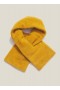 Recycled Fleece Slot Scarf Yellow | Women’s YMC