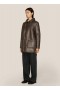 Sabbath Reversible Leather Coat Brown | Women’s YMC